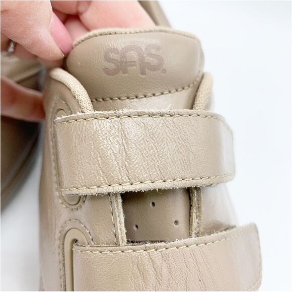 SAS Me Too Comfort Diabetic Sneakers Shoes Womens 7.5 Wide Wide Coffee - Picture 5 of 11